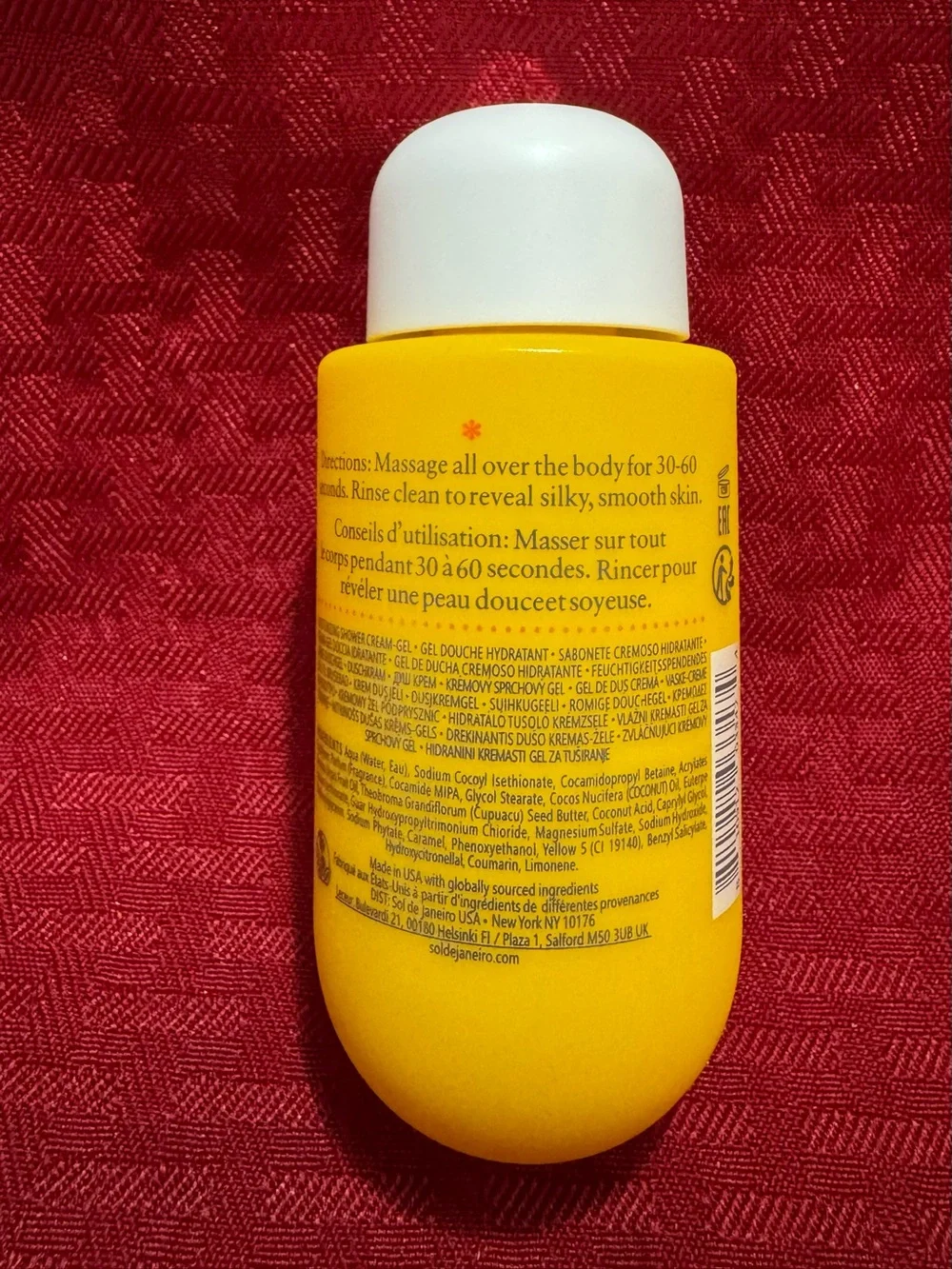 Sol de Janeiro Brazilian Play Body Wash - Bright Yellow & White